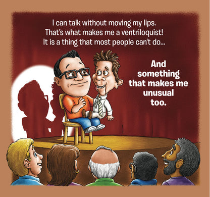 Interior page from Little Jimmy Says, Same Is Lame. A rhyming picture book about individuality for kids ages 4 to 8, by Jimmy Vee.