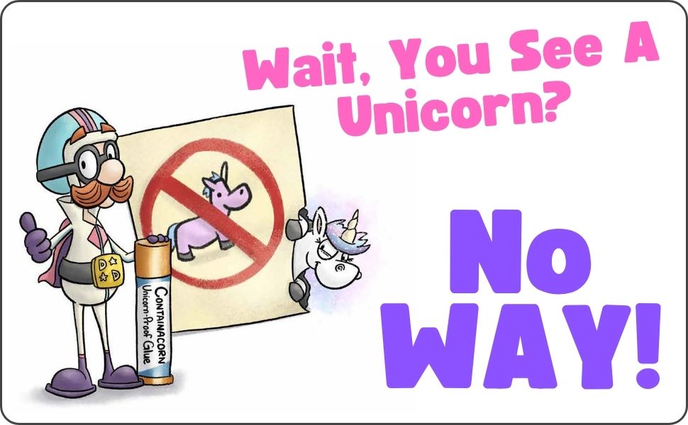 PREORDER: Look! There Are No Unicorns Inside Of This Book