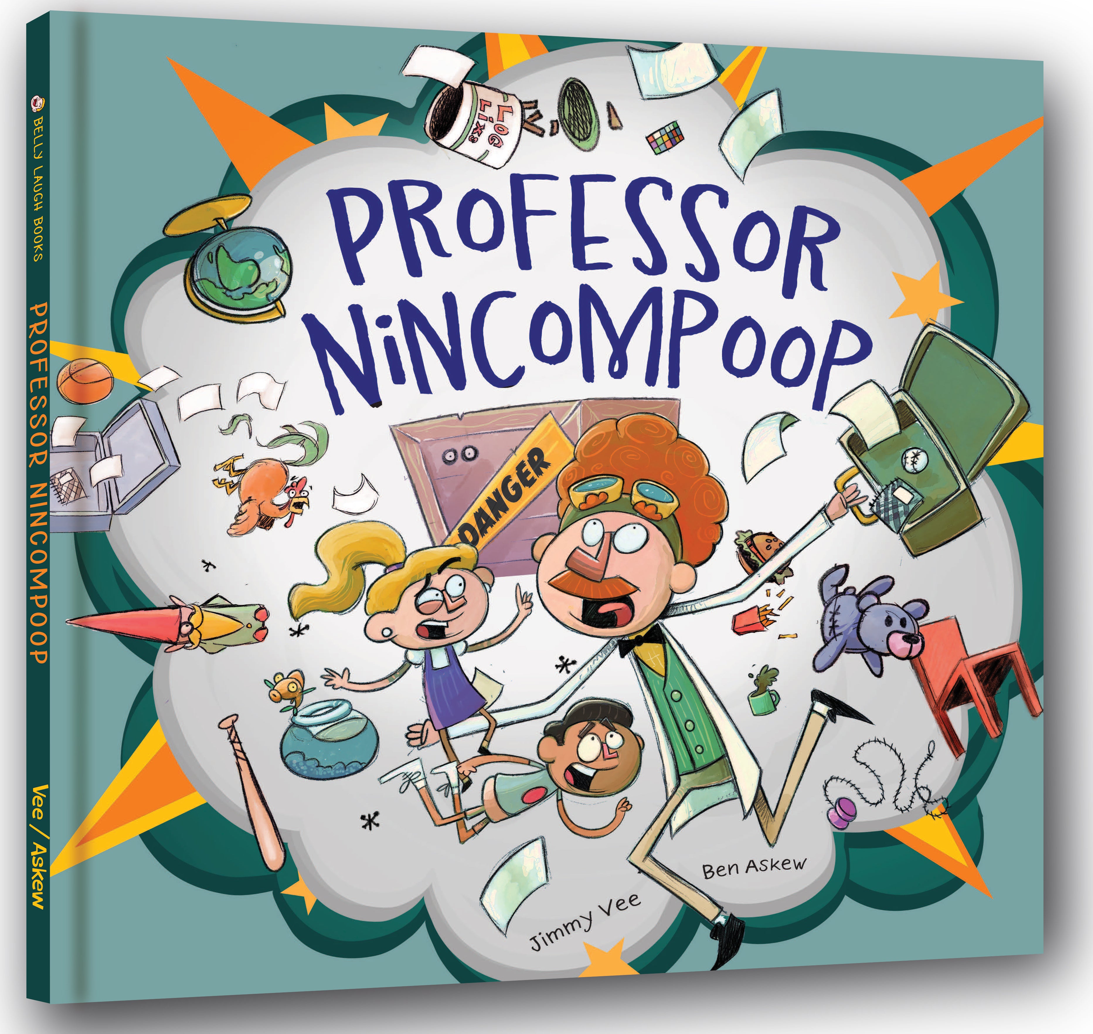Professor Nincompoop — Funny Book, Ages 4–8 – Belly Laugh Books
