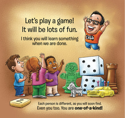 Interior page from Little Jimmy Says, Same Is Lame. A funny kids book about embracing who you are, by kids author Jimmy Vee.